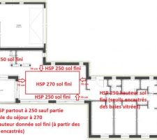 Plan faux plafonds HSP.