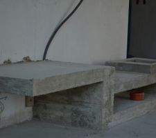 Socle pour cheminée