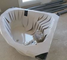 Baignoire d'angle