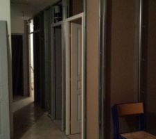 Cloisement des pièces en cours