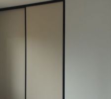 Portes placard de la chbre parents sur mesure