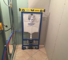 WC suspendu grohe