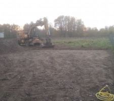 Acc&egrave;s du chantier en cours