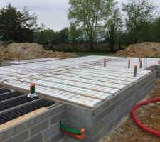 Isolations de la dalle.