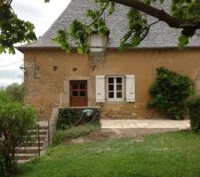 Terrasse 

Mise en place des dalles