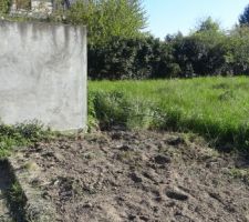 Pose du robinet d'eau