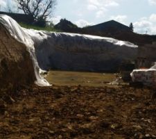 Terrain apr&egrave;s &eacute;boulement