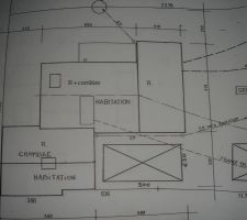 Vue de masse du projet initial sans le dressing (il n'etait pas prevu à l'origine)