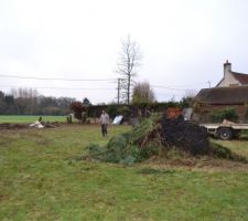 Notre terrain avant le d&eacute;but du chantier