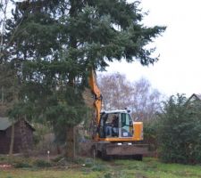 Notre terrain avant le d&eacute;but du chantier