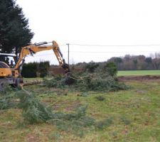 Notre terrain avant le d&eacute;but du chantier
