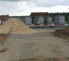 Voila les parpaings!!