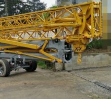 L'arrivée de la grue