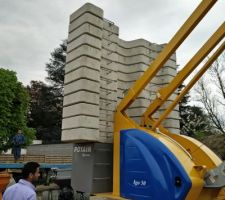 Les 22 tonnes de lest, en place