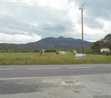 D&eacute;but du terrassement futur lotissement