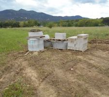 D&eacute;but du terrassement futur lotissement