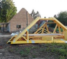 Livraison de notre charpente 13/05/2016