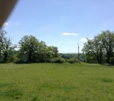 La parcelle et la pointe du Chateau &agrave; c&ocirc;t&eacute; du piquet