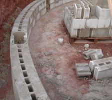 Le bel arrondi de la marquise d'entrée