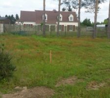 Enfin nous avons notre terrain :) maintenant il reste &agrave; couper les arbres et &ccedil;a promet de longs week-ends.