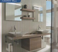 Meuble salle de bain