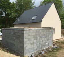 Le garage vue de l'arriere