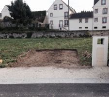 Notre terrain
R&eacute;alisation du chemin d'acc&egrave;s par nos soins tr&egrave;s &eacute;conomique