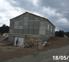 Première fermeture de la maison cote sous sol