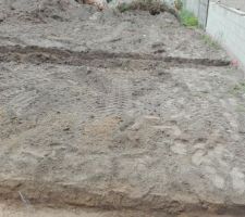 Fouilles en rigoles pour fondations