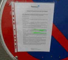 Arret&eacute; de la mairie pour raccordement eau V&eacute;olia