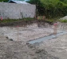 Terrassement réalisé