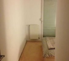 La chambre 1 après une couche d'impression