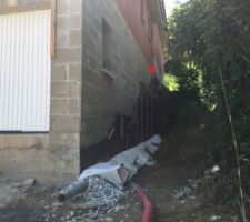 Porte d entrée: la croix en rouge