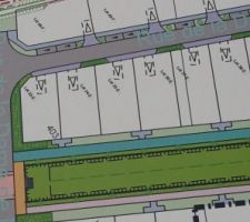 Voici comme pr&eacute;vu  tt les lots en plan que jai pris sur le terrain a rubelles bon week end a vous ts les voisins de rubelles