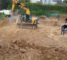 Vu d'en haut du tas de terre!