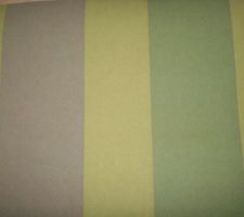 Le choix des papiers peints : celui du cellier.