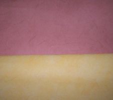 Le choix des papiers peints : celui de ma chambre.