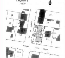 Premier plan du terrain
