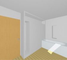Niches SdB étage