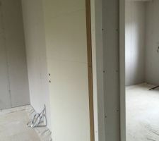 Placo OK
Moitié des portes intérieures posée