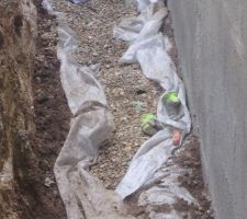 Défaire le drain...