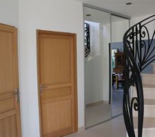 Porte Kazed miroir argent