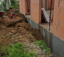 D&eacute;but du remblais