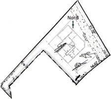 Terrain de 850 m2 (dont100m2 de chemin)
