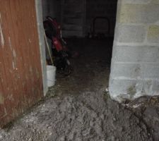 Début de décaissement du sous-sol