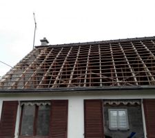 D&eacute;marrage du d&eacute; tuilage