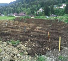 Début du terrassement, le 26 mai 2016