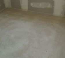Mise en chauffe du plancher chauffant