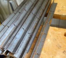 Fabrication de 11 jardinières dans les chutes des lames en Ipé du balcon