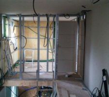Etage en cours sur la fin sdb  et toilette